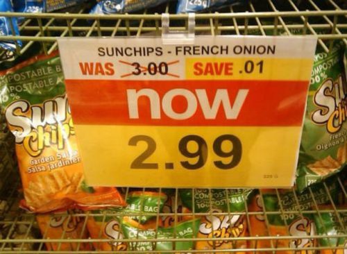 save 1 cent sale