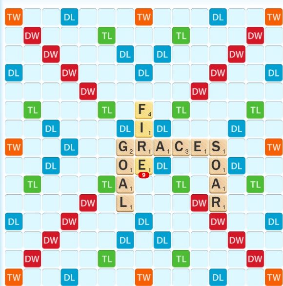improve scrabble score 2 letter words example