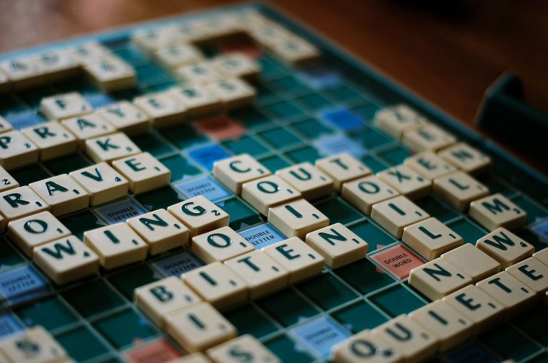 Scrabble Words Ending in Q