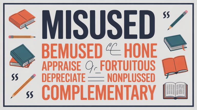 Most Commonly Misused Words