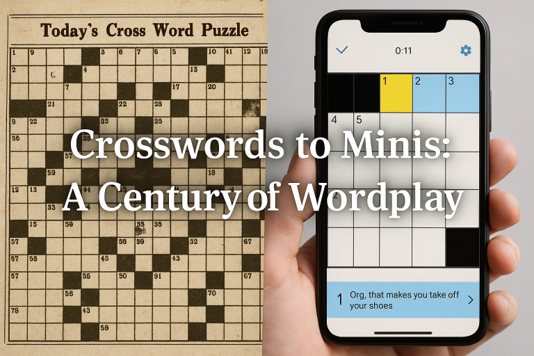 From Crosswords to Minis: A Puzzle’s Past and Present