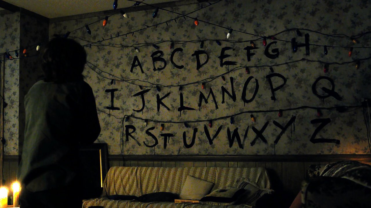 Stranger Things Wall Create Your Own Custom Message